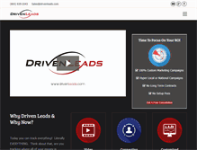 Tablet Screenshot of drivenleads.com